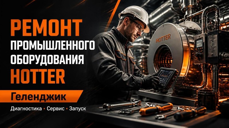 Ремонт промышленного оборудования HOTTER
