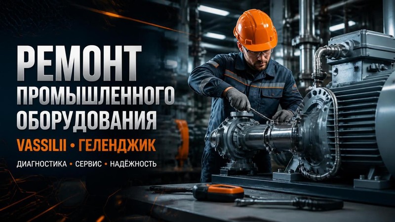 Ремонт промышленного оборудования VASSILII