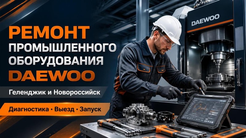 Ремонт промышленного оборудования DAEWOO