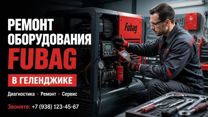 Ремонт промышленного оборудования Fubag