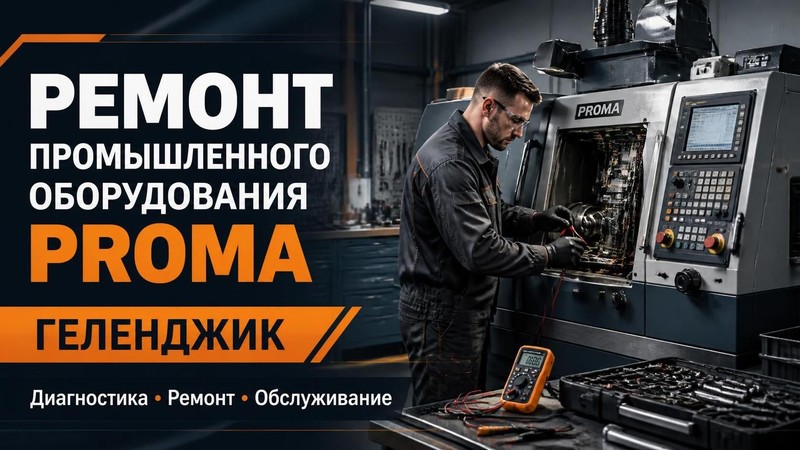 Ремонт промышленного оборудования PROMA