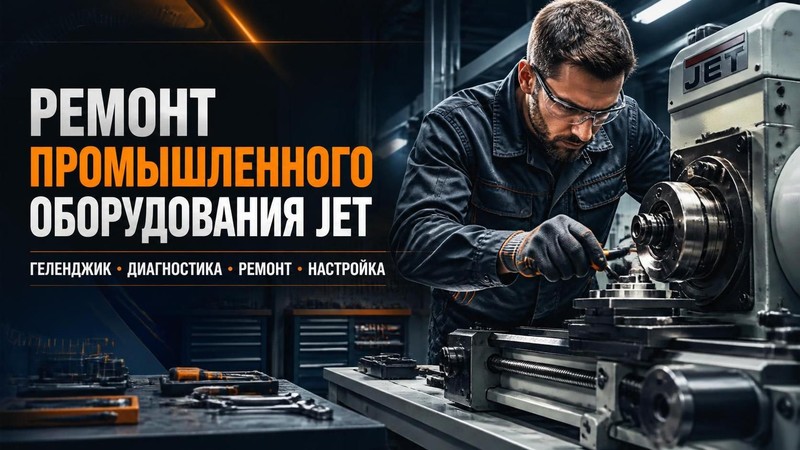 Ремонт промышленного оборудования Jet