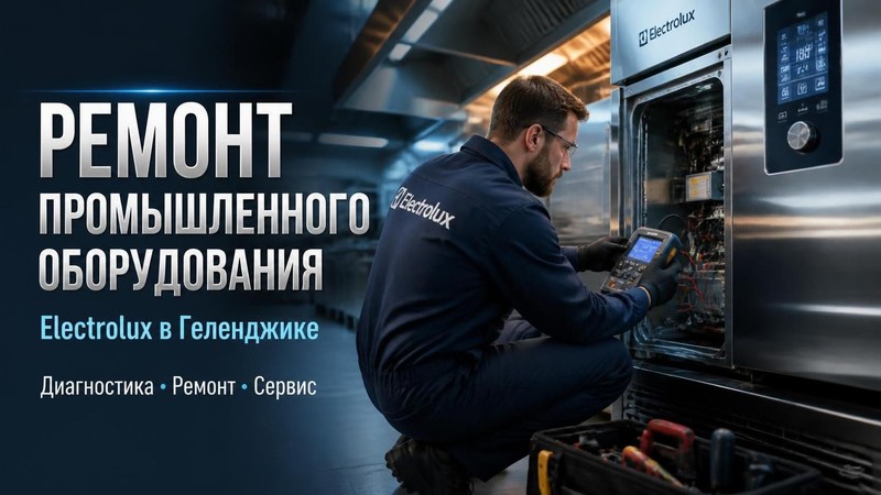 Ремонт промышленного оборудования Electrolux