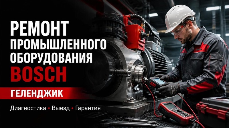 Ремонт промышленного оборудования Bosch