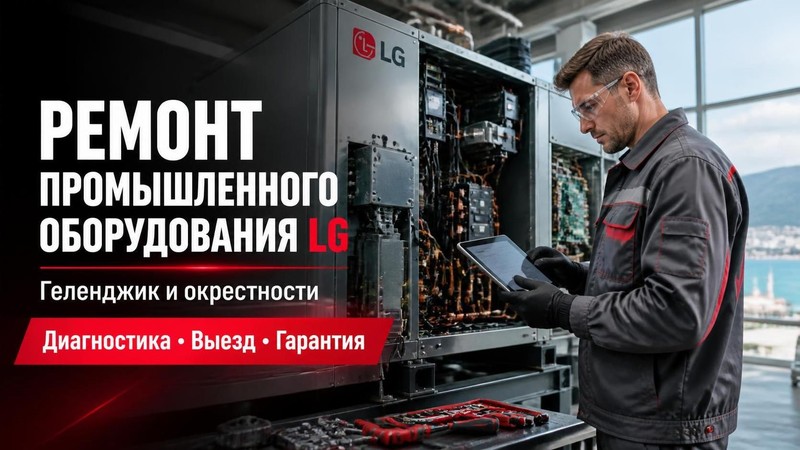Ремонт промышленного оборудования LG