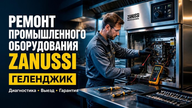 Ремонт промышленного оборудования Zanussi