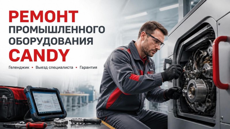 Ремонт промышленного оборудования Candy