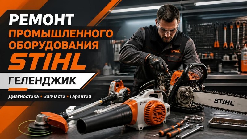 Ремонт промышленного оборудования STIHL
