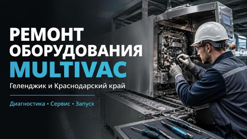 Ремонт промышленного оборудования Multivac