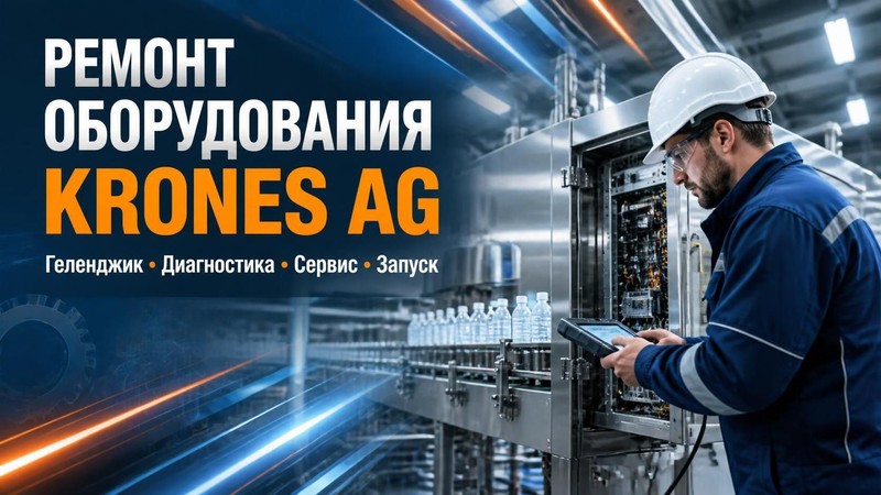 Ремонт промышленного оборудования Krones AG