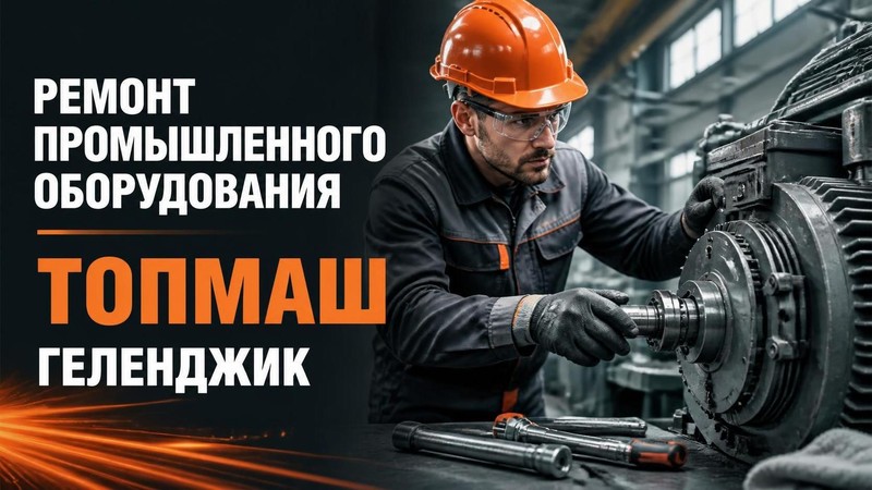 Ремонт промышленного оборудования ТОПМАШ
