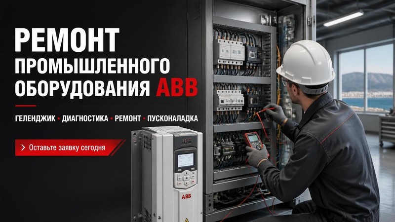 Ремонт промышленного оборудования ABB