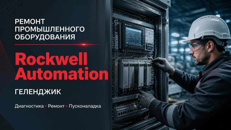 Ремонт промышленного оборудования Rockwell Automation