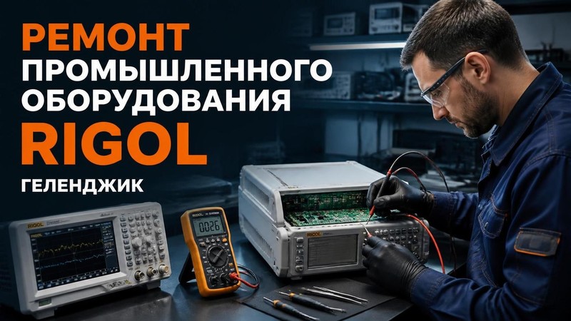 Ремонт промышленного оборудования Rigol