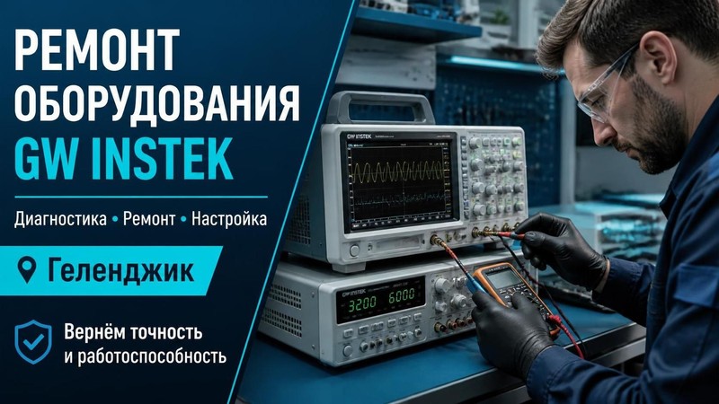 Ремонт промышленного оборудования GW Instek