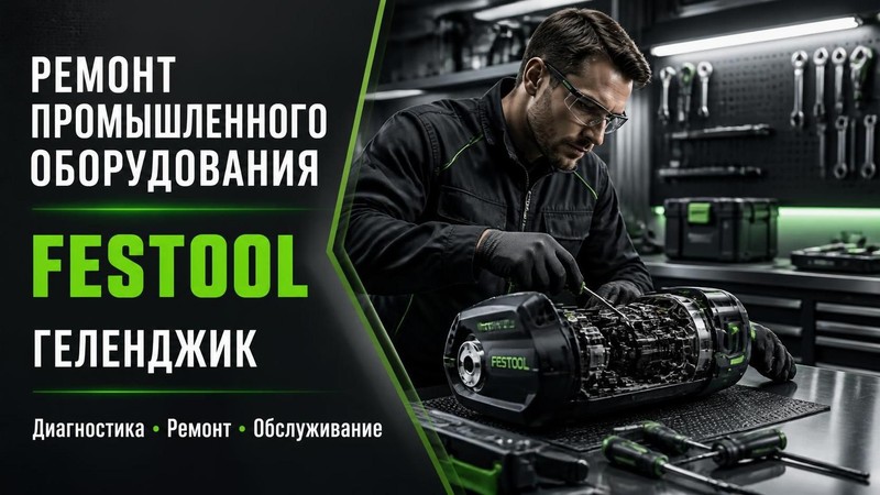 Ремонт промышленного оборудования FESTOOL