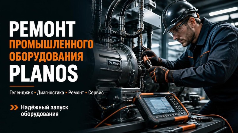 Ремонт промышленного оборудования PLANOS