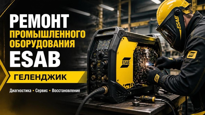 Ремонт промышленного оборудования ESAB