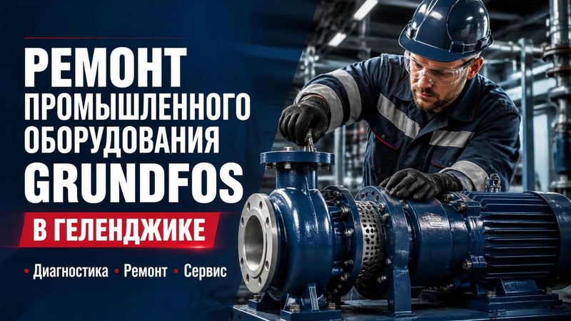 Ремонт промышленного оборудования Grundfos