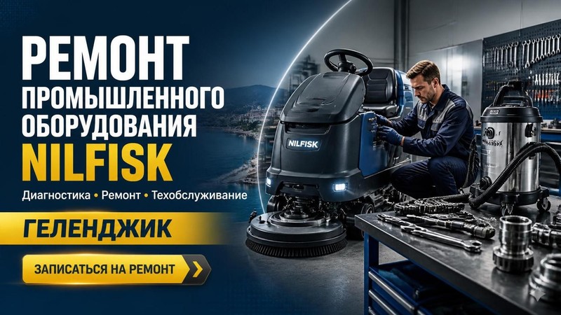 Ремонт промышленного оборудования Nilfisk