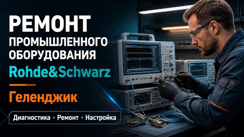Ремонт промышленного оборудования Rohde&Schwarz