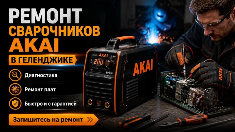 Ремонт сварочников AKAI — Дмитрий, фото