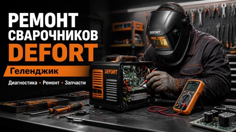 Ремонт сварочников DEFORT