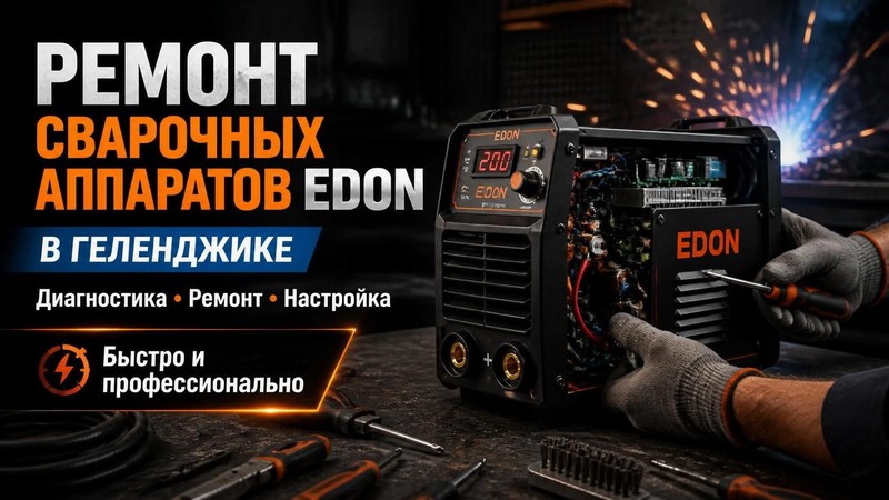 Ремонт сварочных аппаратов EDON