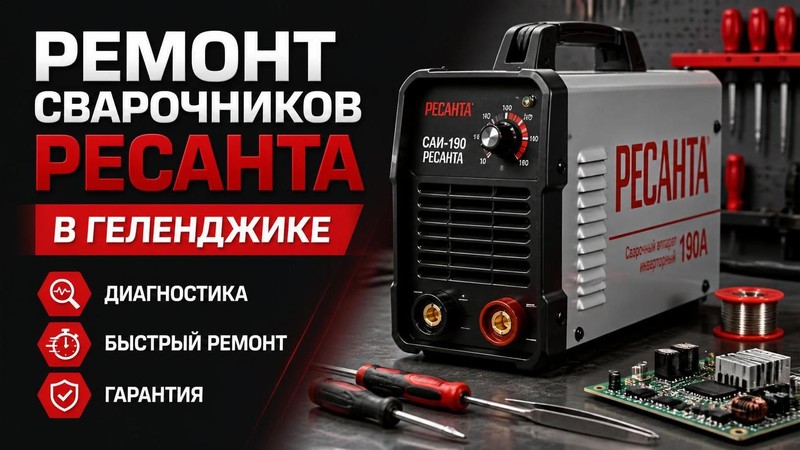 Ремонт сварочников Ресанта