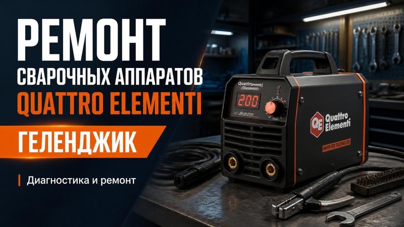 Ремонт сварочных аппаратов QUATTRO ELEMENTI