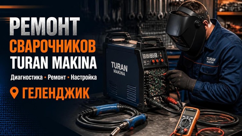 Ремонт сварочников Turan Makina