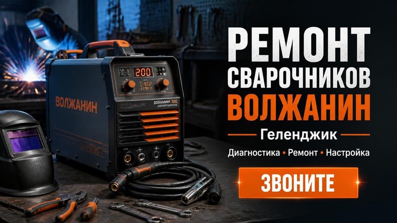 Ремонт сварочников Волжанин
