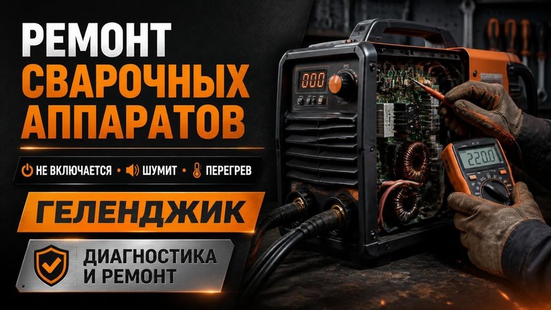 Ремонт сварочных аппаратов: не включается, шумит, перегрев