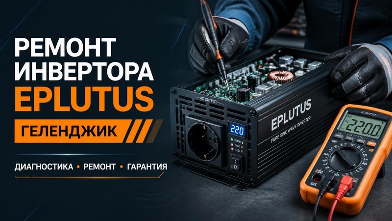 Ремонт инвертора EPLUTUS