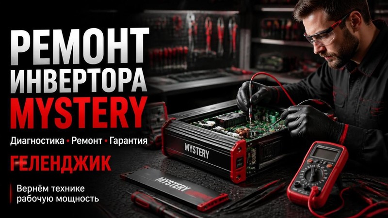 Ремонт инвертора MYSTERY