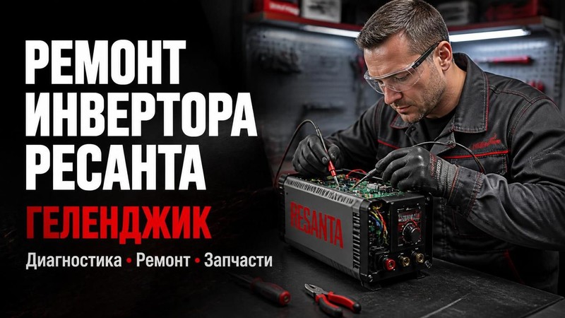Ремонт инвертора Ресанта