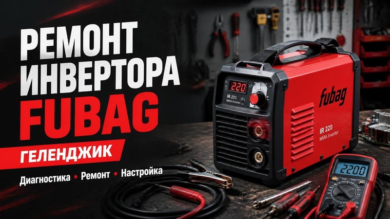 Ремонт инвертора FUBAG