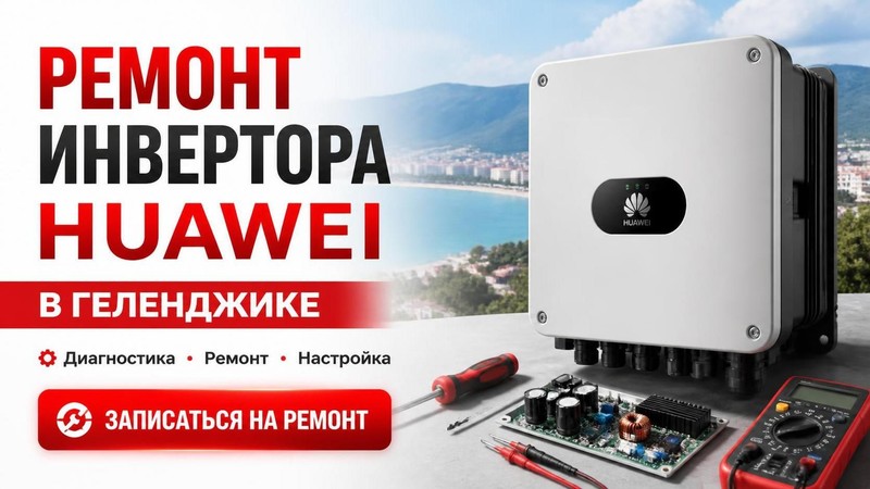 Ремонт инвертора Huawei
