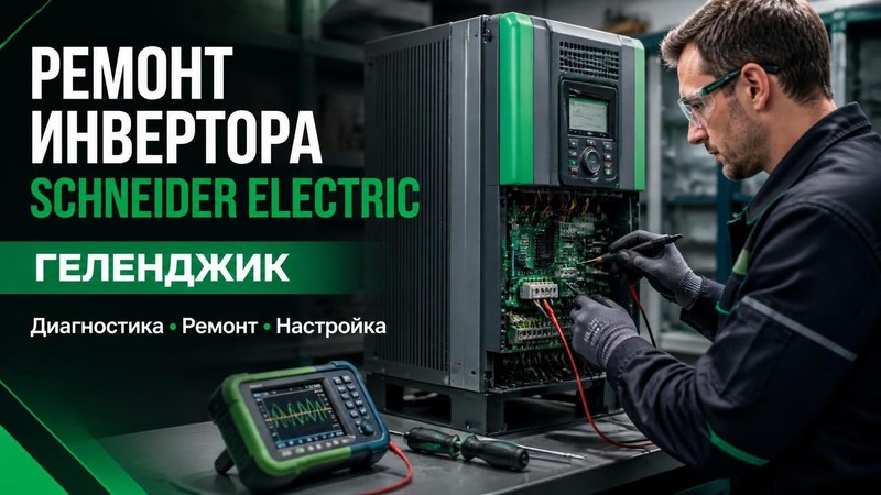 Ремонт инвертора Schneider Electric