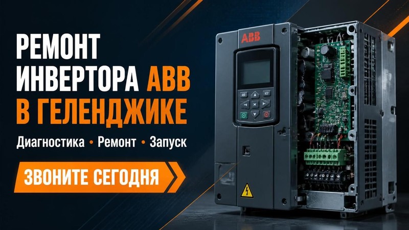 Ремонт инвертора ABB