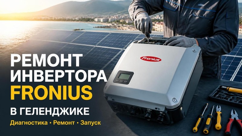 Ремонт инвертора Fronius