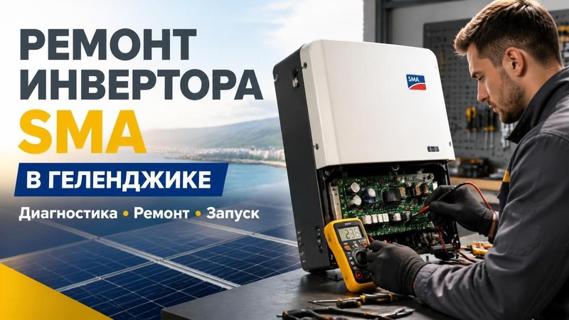 Ремонт инвертора SMA