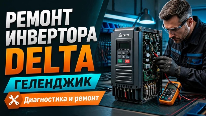 Ремонт инвертора Delta