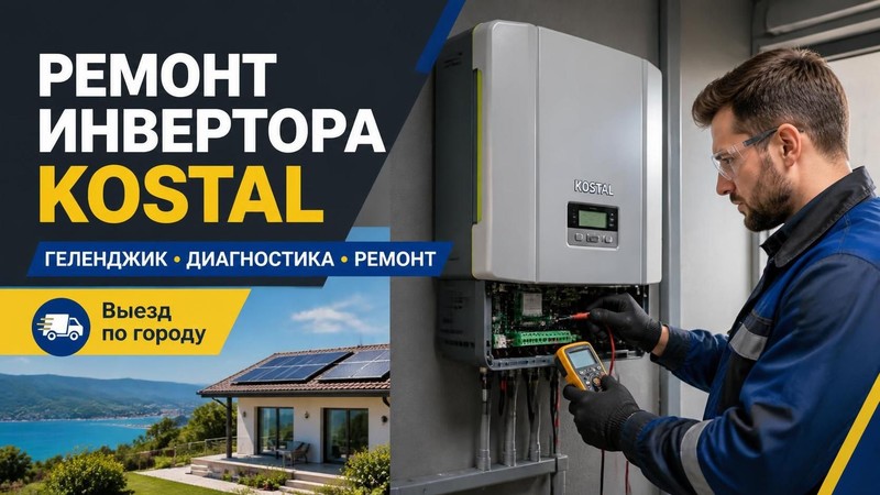 Ремонт инвертора Kostal