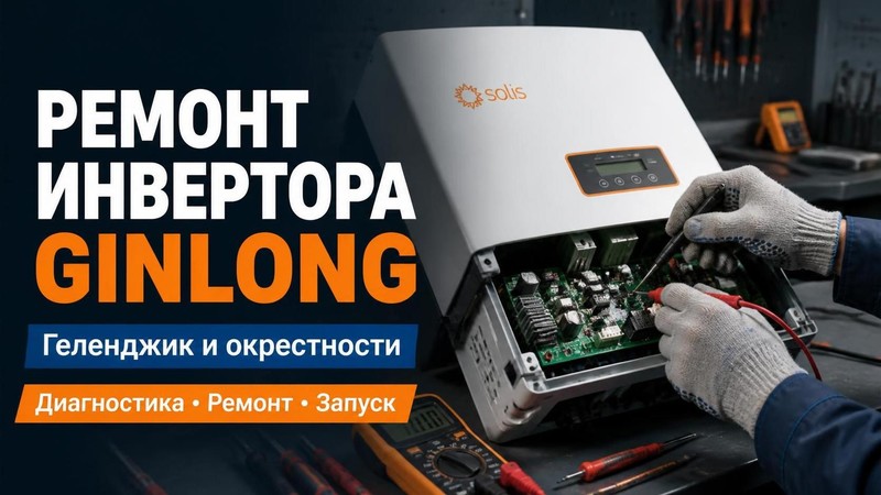 Ремонт инвертора Ginlong