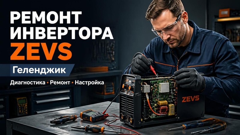 Ремонт инвертора Zevs