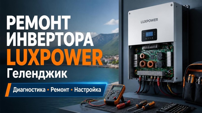 Ремонт инвертора Luxpower