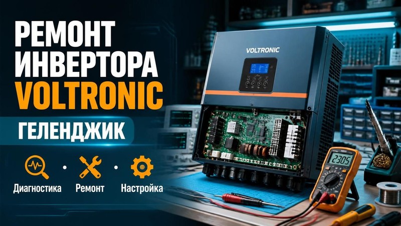Ремонт инвертора Voltronic