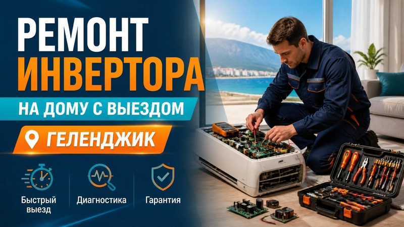 Ремонт инвертора на дому с выездом