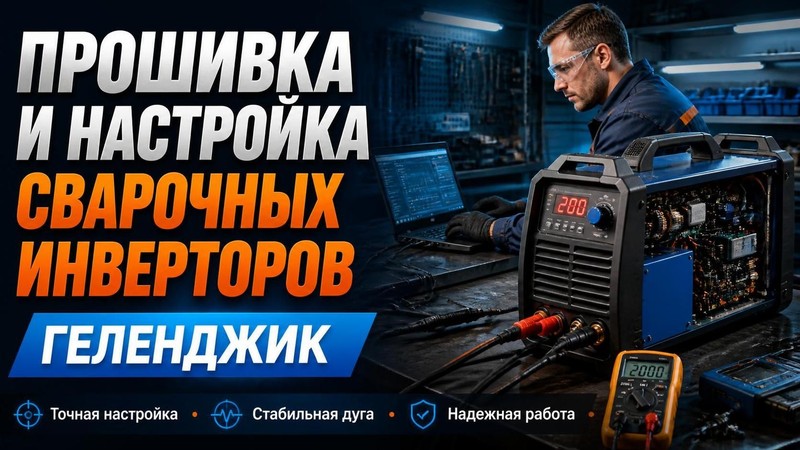 Прошивка и настройка сварочных инверторов